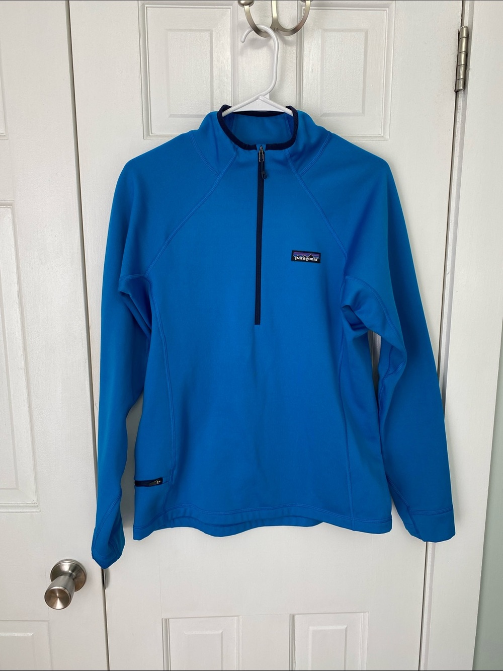 Patagonia Women’s Bright Blue Quarter-Zip Pullover